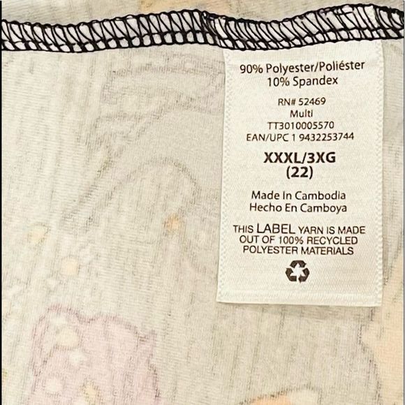 NWT Size 3X Halloween Brushed Knit Stretch Leggings & Black Cat 3X Tee - Picture 8 of 9